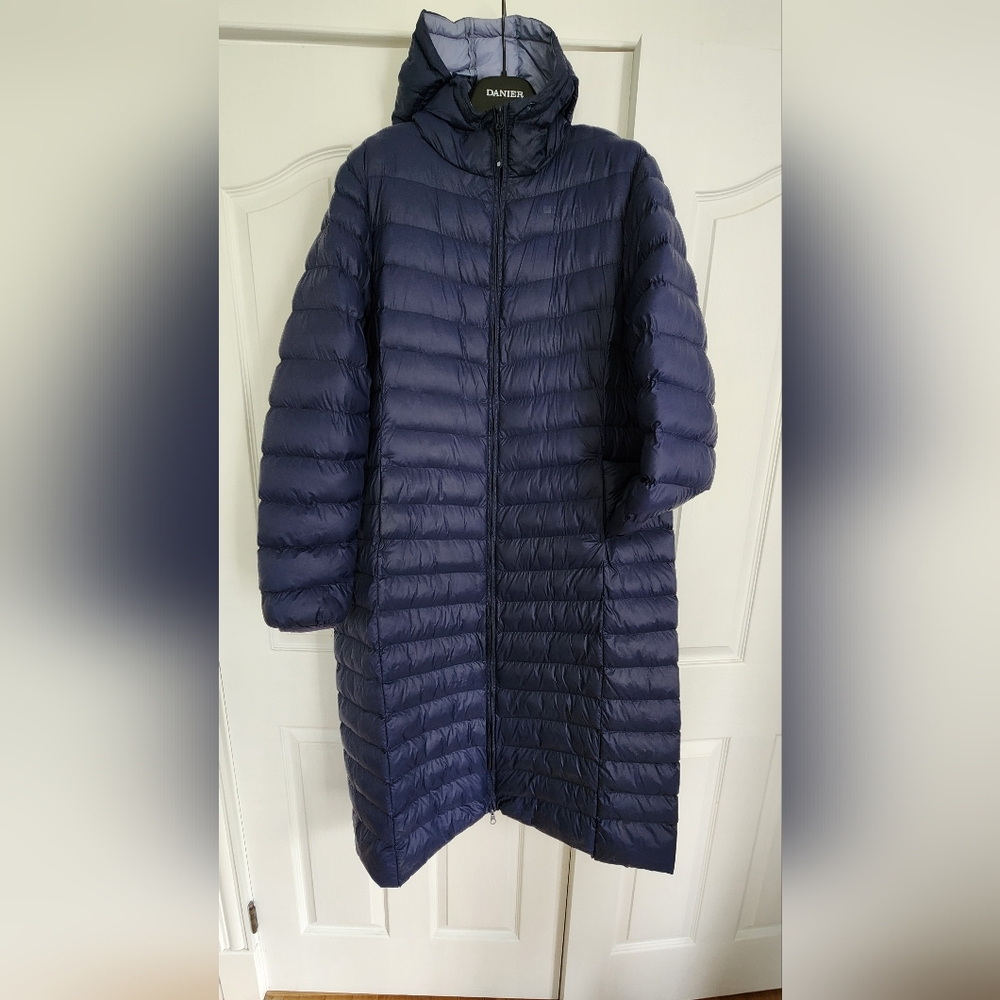 Mountain Warehouse long puffer, Size 16, Blue